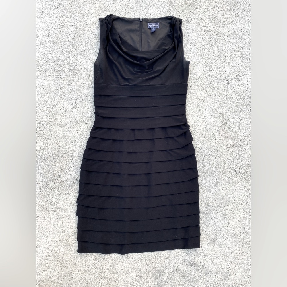 American Living black tiered dress.